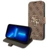 Guess GUBKP13X4GMGBR iPhone 13 Pro Max 6,7 brązowy/brown book 4G Big Metal Logo